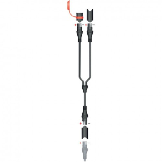 TECMATE CHARGER CABLE BLACK O15