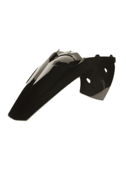 ACERBIS Rear Fender + Side Panels KTM EXC 04-07 (Black * Orange) AC 0008192