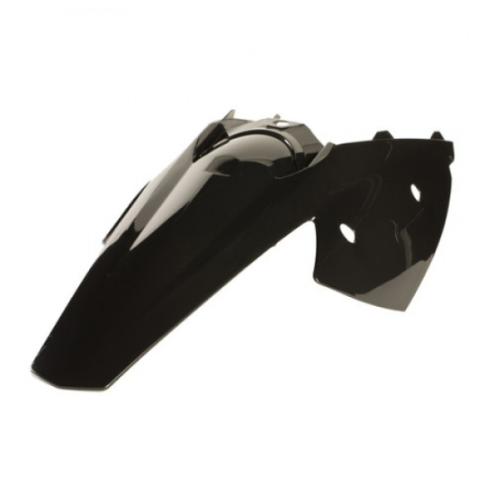 ACERBIS Rear Fender + Side Panels KTM EXC 04-07 (Black * Orange) AC 0008192