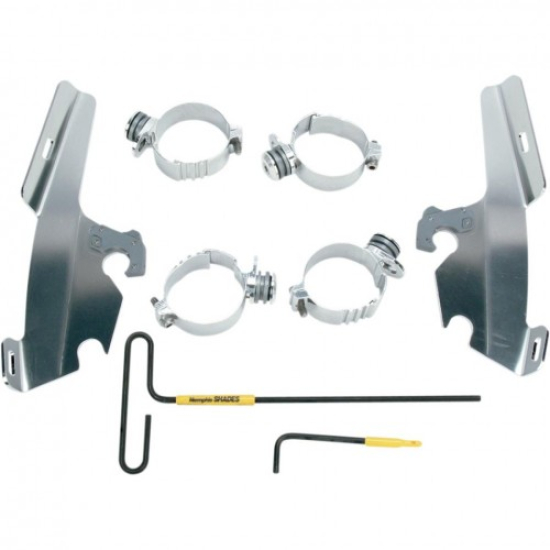 Memphis Shades Fats/Slim Trigger-Lock Mounting Kit, Honda VTX 1800 C/R MEM8978