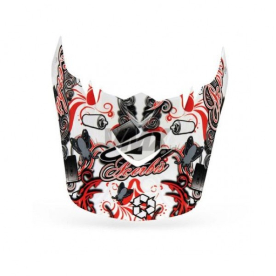 ACERBIS Graffex VISOR REPLACEMENT - RED AC 0015636.110