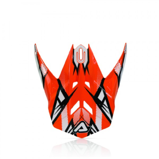 ACERBIS Atomic Helmet Visor - Available in Black, Blue, Oran #2