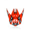 ACERBIS Atomic Helmet Visor - Available in Black, Blue, Orange, Red