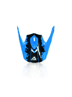 ACERBIS Visor Replacement for X-PRO Helmet (Blue/Yellow * White) AC 0016829