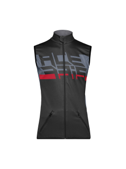 ACERBIS X-Wind Motorbike Softshell Vest - Blue/Grey/Orange