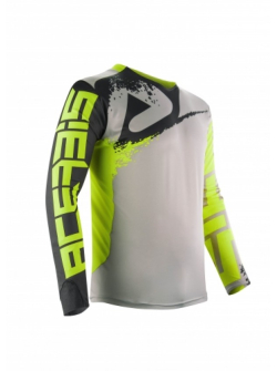 Acerbis Aerotuned MX Jersey - Grey/Yellow (S & M)