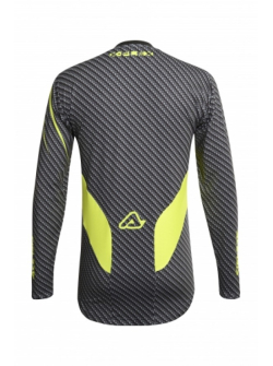 ACERBIS MX Carbon-Titan Jersey - Grey/Flo Yellow (S, M, L, XL, XXL) AC 0022912.290