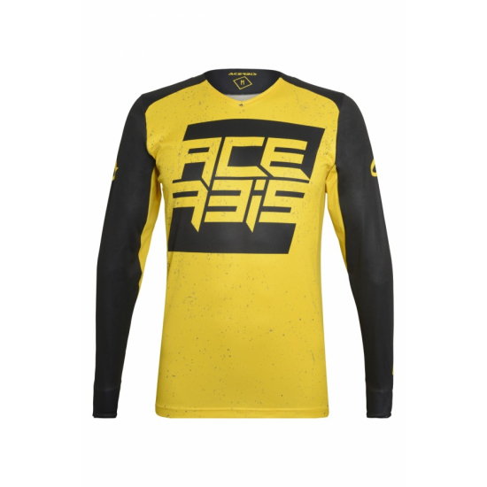 ACERBIS MX Caspian Special Shirt - Black/Yellow #1