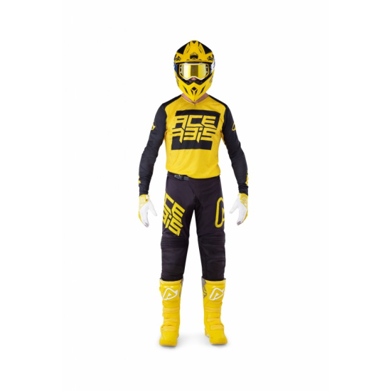 ACERBIS MX Caspian Special Shirt - Black/Yellow #2