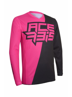 ACERBIS MX SKYCLAD SPECIAL SHIRT - BLACK/PINK (S * M * L * XL * XXL) AC 0023324.723