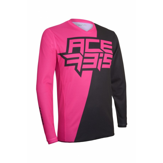 ACERBIS MX SKYCLAD SPECIAL SHIRT - BLACK/PINK (S * M * L * X #1