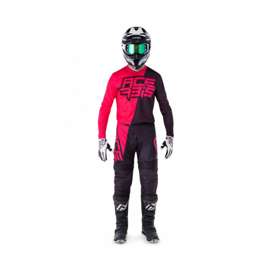 ACERBIS MX SKYCLAD SPECIAL SHIRT - BLACK/PINK (S * M * L * X #4