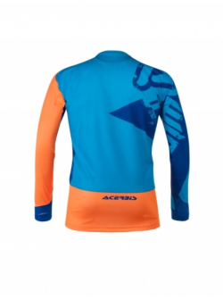 ACERBIS MX Thunder Jersey - Blue/Flo Orange