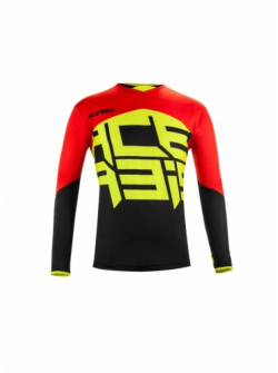 ACERBIS MX X-FLEX ALFA JERSEY - BLACK/RED (S * L * XL * XXL * XXXL) AC 0022693.323