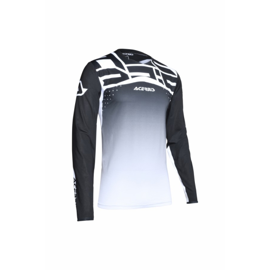 ACERBIS MX X-FLEX SIRIO SHIRT - BLACK/WHITE (S * M * L * XL * XXL * XXXL) AC 0023314.315