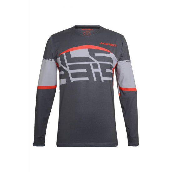 ACERBIS X-FLEX BLACK FIRE SHIRT - BLACK (S * M * L * XL * XX #1