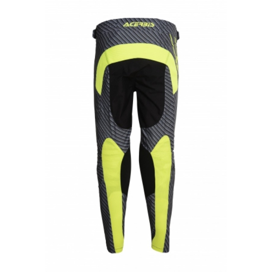 ACERBIS MX CARBON-TITAN FLEX PANTS - GREY/FLO YELLOW (28 * 3 #1