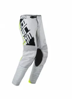 ACERBIS MX Iyengar Vented Pants - Grey/Flo Yellow