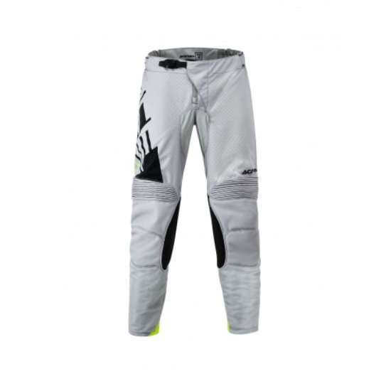 ACERBIS MX Iyengar Vented Pants - Grey/Flo Yellow #3