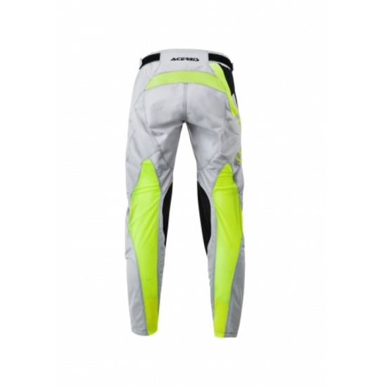 ACERBIS MX Iyengar Vented Pants - Grey/Flo Yellow #4