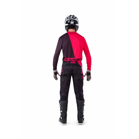 ACERBIS MX Skyclad Special Pants - Black/Pink #1