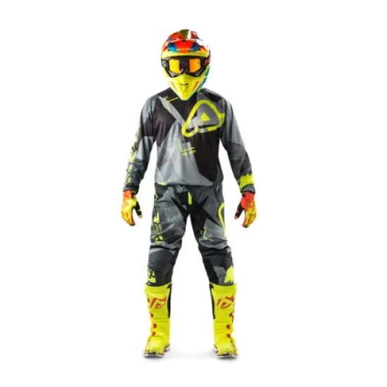 ACERBIS SATISFACTION MX Pants - Black/Grey (32 * 36) AC 0022 #2