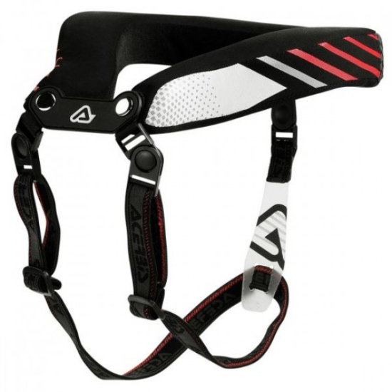 Acerbis Adult Neck Brace 2.0 - Black/Red AC 0017193.323