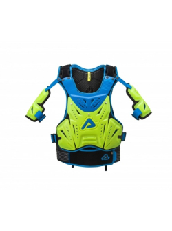 ACERBIS COSMO 2.0 CHEST PROTECTOR (FLO YELLOW/BLUE * BLACK/GREY) ONE SIZE AC 0017180