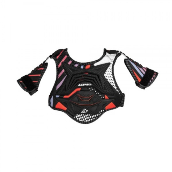 ACERBIS JUNIOR CUB 2.0 ROOST DEFLECTOR - BLACK/RED (S/M * L/XL) AC 0017946.323