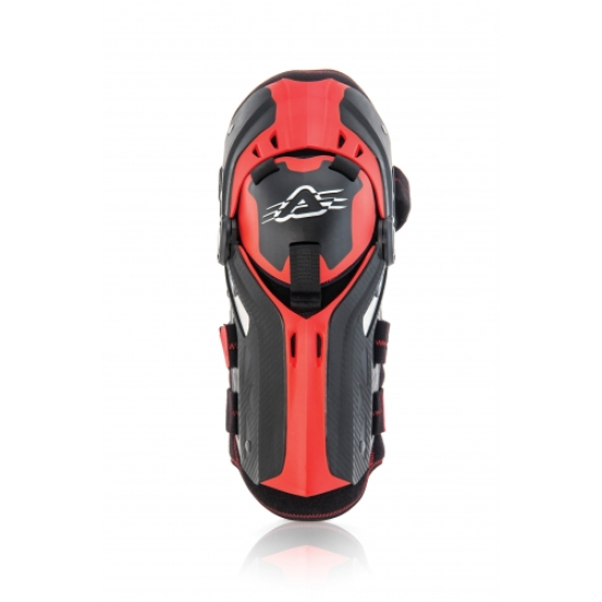 ACERBIS KNEE GUARDS GORILLA - (BLACK/RED * BLACK/YELLOW) - ONE SIZE AC 0022114.323