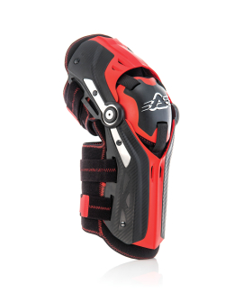 ACERBIS KNEE GUARDS GORILLA - (BLACK/RED * BLACK/YELLOW) - ONE SIZE AC 0022114.323