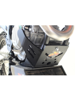 HDPE XTREM 8MM SKID PLATE & LINKAGE GUARD KTM HUSQVARNA 250 350 SX-F XC-F FC FX 2019 AX1502