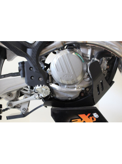 HDPE XTREM 8MM SKID PLATE & LINKAGE GUARD KTM HUSQVARNA 250 350 SX-F XC-F FC FX 2019 AX1502