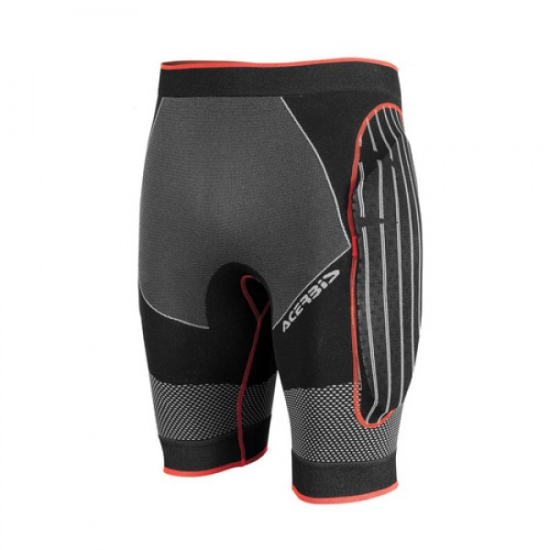 ACERBIS X-FIT PROTECTION SHORT PANTS - BLACK (S/M * L/XL * XXL) AC 0021653.090