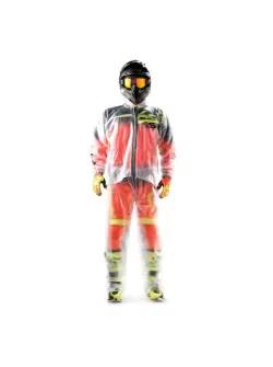 ACERBIS Transparent Rain Jacket 3.0 - Clear (S/M, L/XL, XXL, XXXL) AC 0022172.120