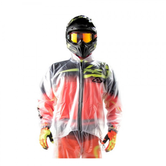 ACERBIS Transparent Rain Jacket 3.0 - Clear (S/M, L/XL, XXL, #1