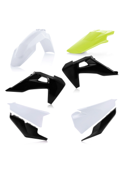 ACERBIS Kits Plastics Husq TC/FC 2019 (Black * Standard * White) AC 0023482