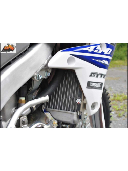 RADIATOR BRACES BLUE YAMAHA YZ250F YZ450F 2014 - 2017 AX1283