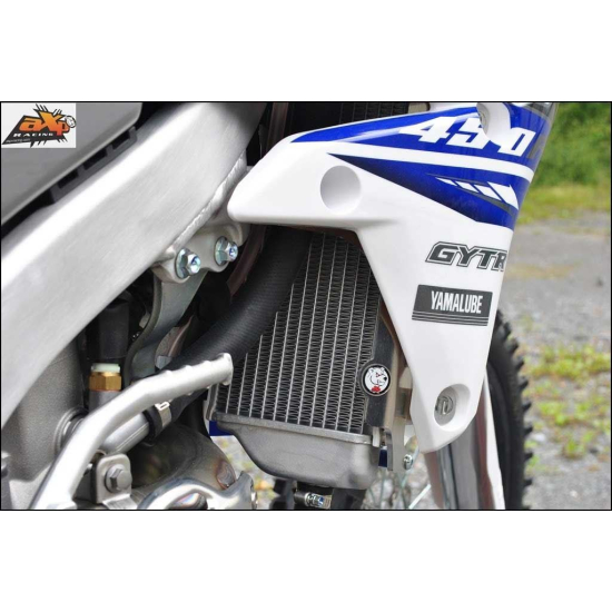 RADIATOR BRACES BLUE YAMAHA YZ250F YZ450F 2014 - 2017 AX1283