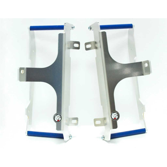 RADIATOR BRACES BLUE YAMAHA YZ250F YZ450F 2014 - 2017 AX1283 #1