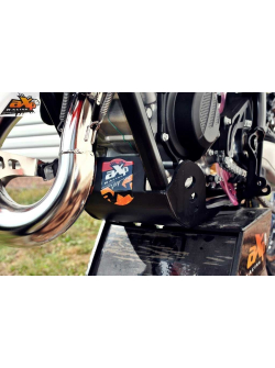 HDPE 6MM Skid Plate Black KTM 125SX 2016 - 2019 AX1363 | AXP Racing