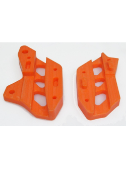 HDPE Chain Guide ORANGE KTM 125SX 250SX 250XC 300XC 250SXF 350SXF 250XCF 350XCF 450SXF 250EXC 300EXC 250EXCTPI 300EXCTPI 250EXCF 350EXCF 450EXCF 2008 - 2019 AX1408