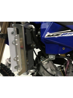 RADIATOR BRACES BLUE YAMAHA YZ85 2016-2018 AX1414 - AXP Racing