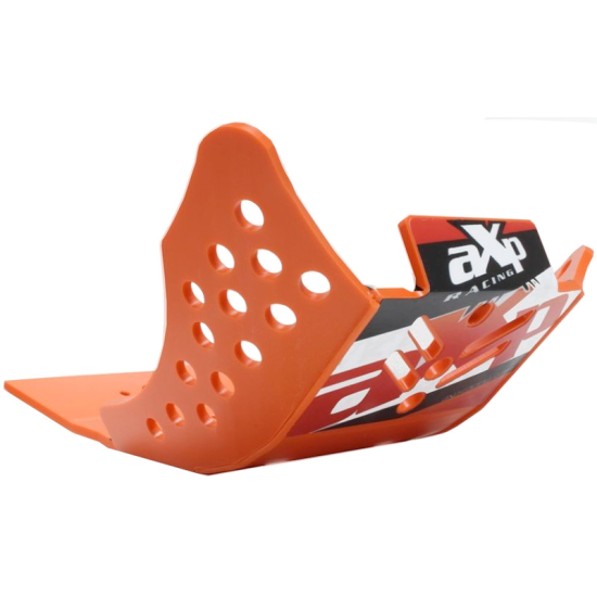 HDPE 6MM Skid Plate Orange KTM 450SXF 450XCF 2019 AX1507 by AXP Racing