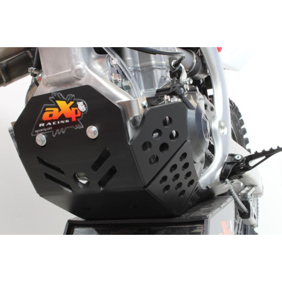 HDPE XTREM 8MM Skid Plate & Linkage Guard Black for Honda CR #1