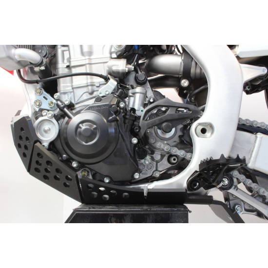 HDPE XTREM 8MM Skid Plate & Linkage Guard Black for Honda CR #2