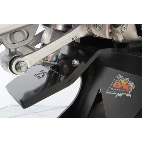 HDPE XTREM 8MM Skid Plate & Linkage Guard Black for Honda CR #4