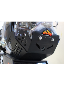 HDPE 6MM Skid Plate Black for Honda CRF450R CRF450RX CRF400RX CRF250R CRF250RX 2017-2019 by AXP Racing