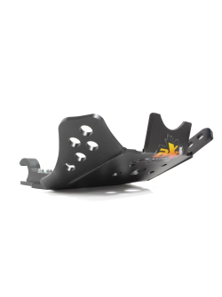 HDPE 6MM Skid Plate Black Yamaha YZ65 2018 - 2019 AX1518 by AXP Racing