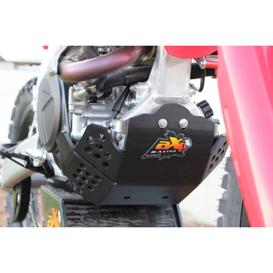 HDPE XTREM 8MM SKID PLATE & LINKAGE GUARD BLACK HONDA CRF450 #1